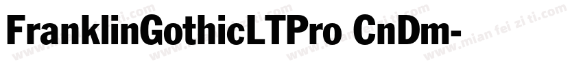FranklinGothicLTPro CnDm字体转换